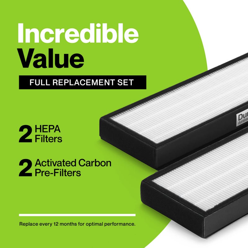 Durabasics HEPA Filters Compatible with Alen T500-2 Pack Replacement Filter - Image 5